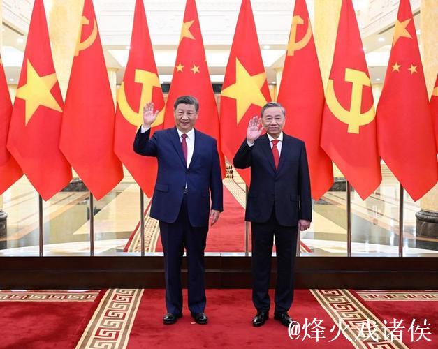 习近平同越共中央总书记苏林举行会谈 习近平同越共中央总书记苏林举行会谈