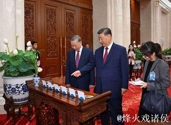 习近平同越共中央总书记苏林举行会谈 习近平同越共中央总书记苏林举行会谈